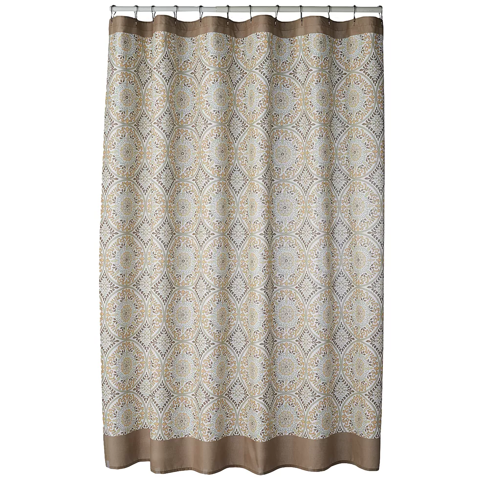 Sonoma Goods For Life® Torrance Medallion Fabric Shower Curtain 3 Sonoma Goods For Life® Torrance Medallion Fabric Shower Curtain