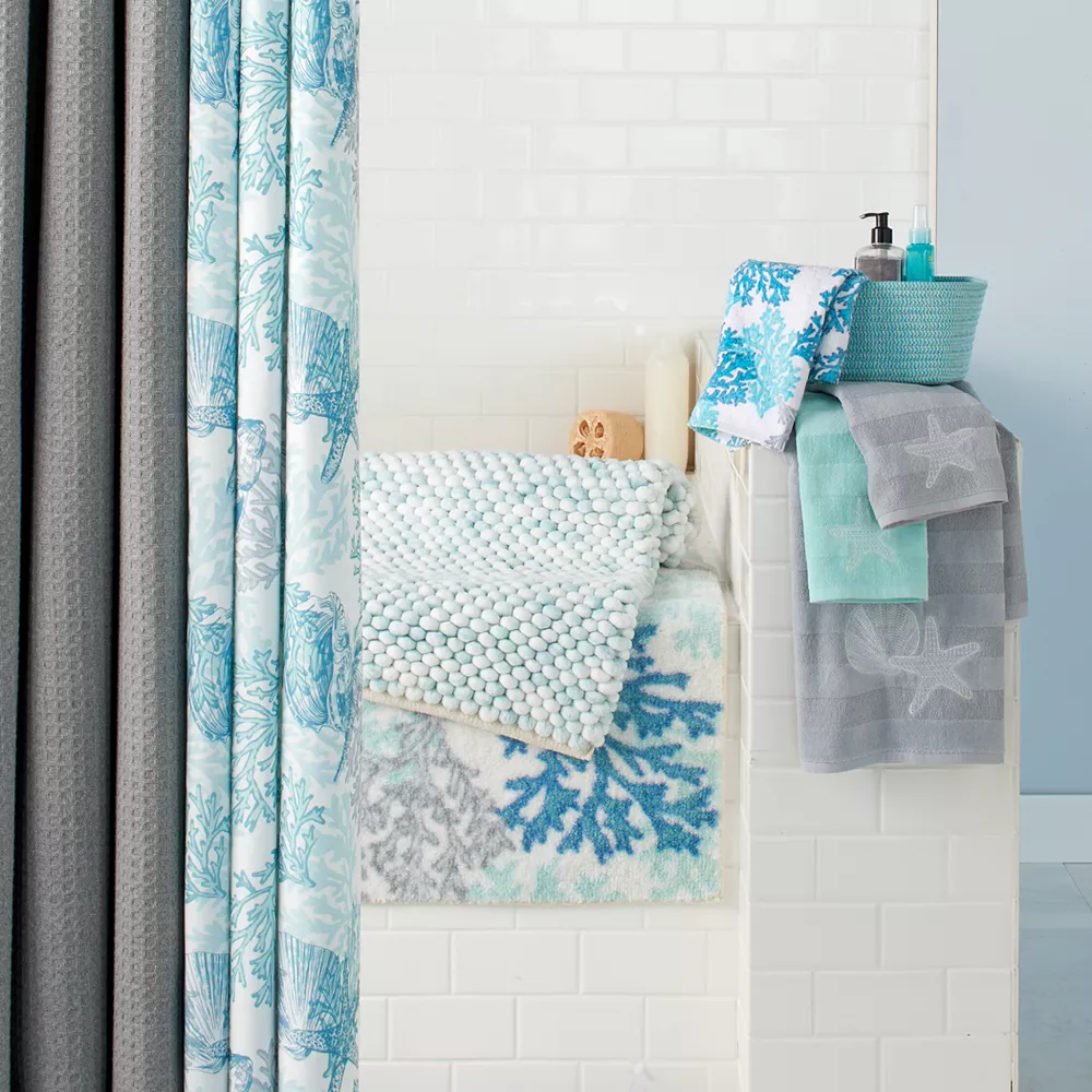 Sonoma Goods For Life® Coastal Printed Shower Curtain 4 Sonoma Goods For Life® Coastal Printed Shower Curtain - Image 2