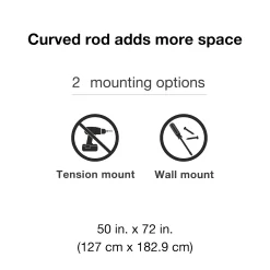 Sonoma Goods For Life® Aluminum Dual Curved Shower Rod 9 Sonoma Goods For Life® Aluminum Dual Curved Shower Rod -Sonoma Goods For Life 3289031 ALT3
