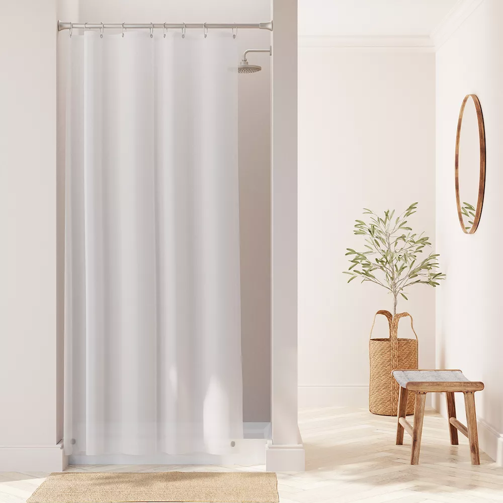 Sonoma Goods For Life® Medium Weight PEVA Stall Shower Curtain Liner 4 Sonoma Goods For Life® Medium Weight PEVA Stall Shower Curtain Liner - Image 2