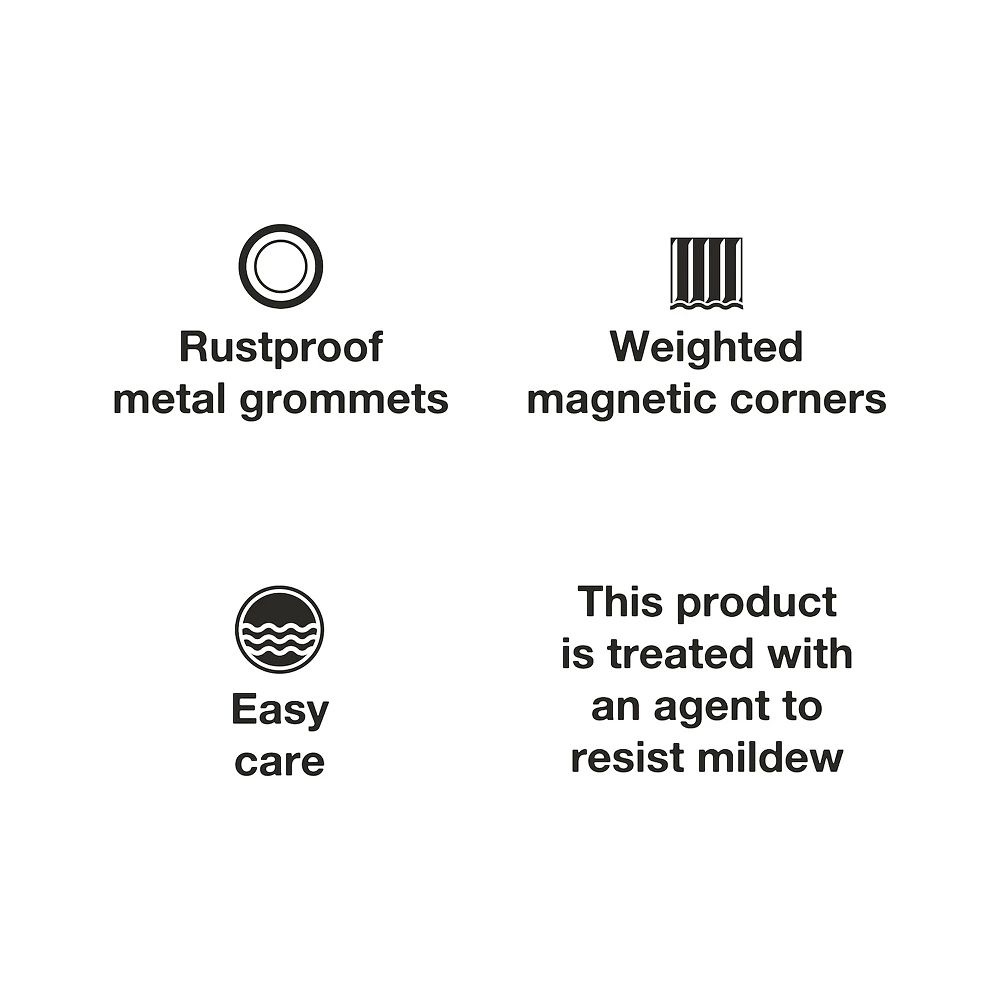 Sonoma Goods For Life® Medium Weight PEVA Stall Shower Curtain Liner 6 Sonoma Goods For Life® Medium Weight PEVA Stall Shower Curtain Liner - Image 4