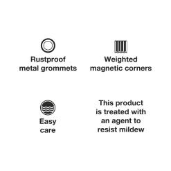 Sonoma Goods For Life® Medium Weight PEVA Shower Curtain Liner -Sonoma Goods For Life 3363286 ALT5