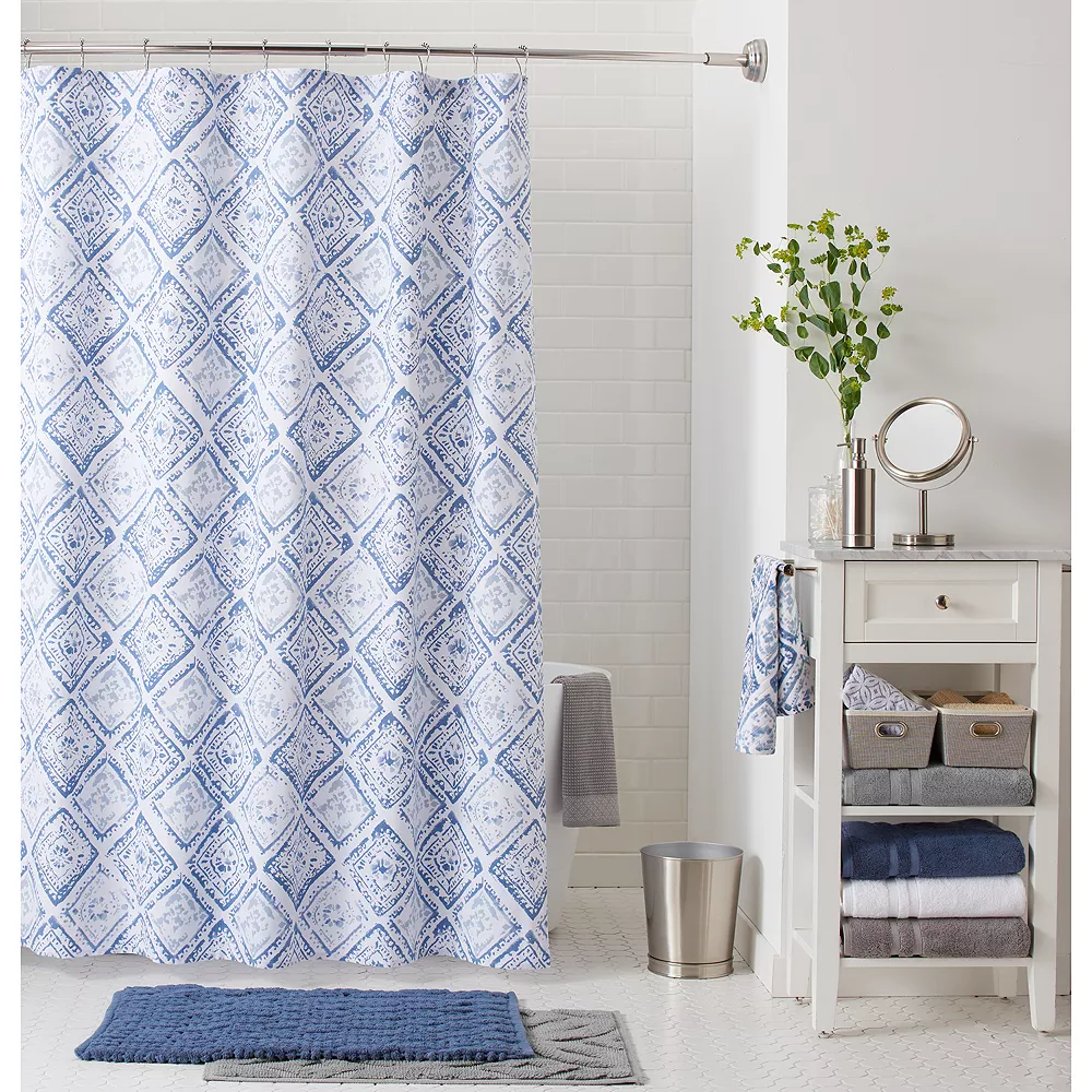Sonoma Goods For Life™ Tile Print Shower Curtain 3 Sonoma Goods For Life™ Tile Print Shower Curtain