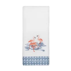 Sonoma Goods For Life® Coastal Flamingo Flock Hand Towel