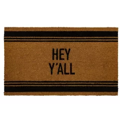 Sonoma Goods For Life® Hey Y'All Coir Doormat - 18'' X 30''