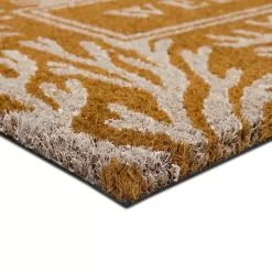 Sonoma Goods For Life® Coral "Welcome" Coir Doormat - 18'' X 30'' -Sonoma Goods For Life 5253374 ALT2