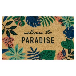 Sonoma Goods For Life® Welcome To Paradise Coir Doormat - 18'' X 30''
