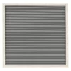 Sonoma Goods For Life® 12" X 12" Letterboard Gray Slates With White Frame