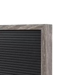 Sonoma Goods For Life® 12" X 12" Letterboard Black Slats With Gray Frame -Sonoma Goods For Life 5281595 ALT2