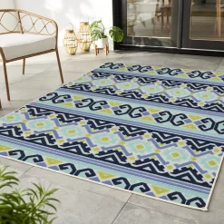 Sonoma Goods For Life® Global Stripe Indoor Outdoor Rug -Sonoma Goods For Life 5476360 ALT2