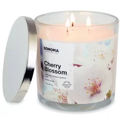 Sonoma Goods For Life® Cherry Blossom 14-oz. Candle Jar -Sonoma Goods For Life 5494078 ALT2