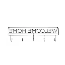 Sonoma Goods For Life® Welcome Home 5-Hook Wall Decor -Sonoma Goods For Life 5549808 ALT4