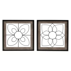 Sonoma Goods For Life® Flower Gate Wall Decor 2-piece Set