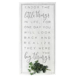 Sonoma Goods For Life® Enjoy The Little Things Wall Decor