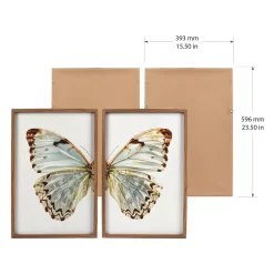 Sonoma Goods For Life® Butterfly Framed Wall Art 2-piece Set -Sonoma Goods For Life 5636627 ALT4