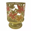 Sonoma Goods For Life® Leaves Pedestal Candleholder Sleeve Table Decor -Sonoma Goods For Life 5639912