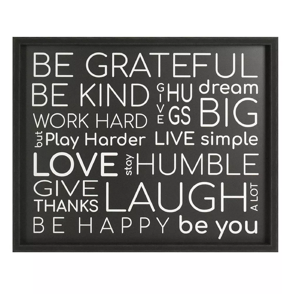 Sonoma Goods For Life® Simply Living Everyday Framed Wall Art 3 Sonoma Goods For Life® Simply Living Everyday Framed Wall Art