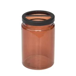 Sonoma Goods For Life® Amber Glass Toothbrush Holder