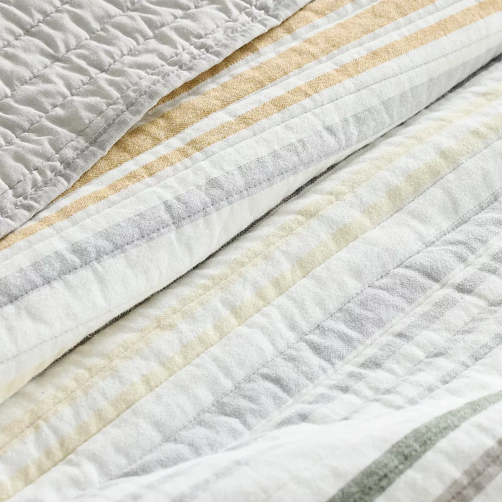 Sonoma Goods For Life® New Traditions Plymouth Yarn Dyed Stripe Quilt Or Sham 4 Sonoma Goods For Life® New Traditions Plymouth Yarn Dyed Stripe Quilt Or Sham - Image 2