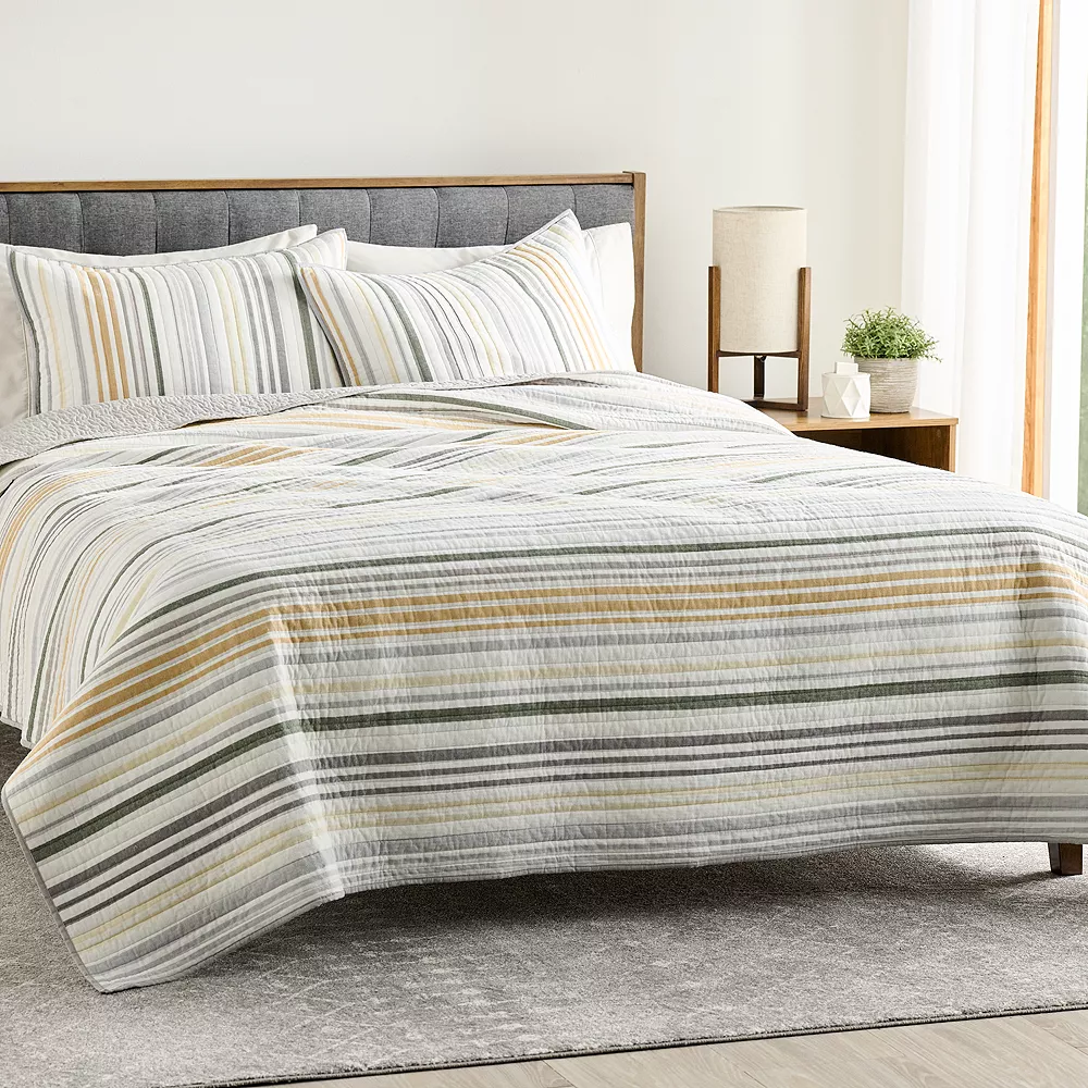 Sonoma Goods For Life® New Traditions Plymouth Yarn Dyed Stripe Quilt Or Sham 6 Sonoma Goods For Life® New Traditions Plymouth Yarn Dyed Stripe Quilt Or Sham - Image 4