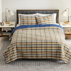 Sonoma Goods For Life® Reversible Plaid Quilt Set With Shams