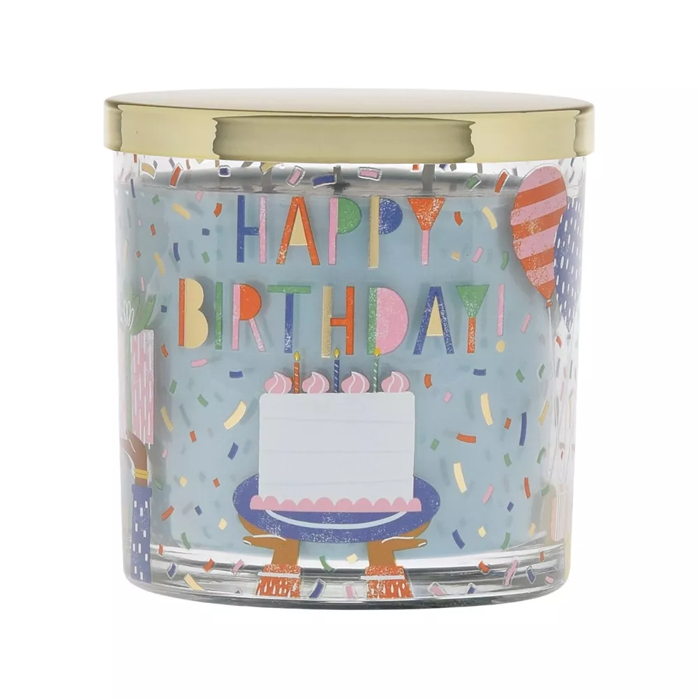 Sonoma Goods For Life® HAPPY BIRTHDAY Birthday Cake 13-oz. Candle Jar 3 Sonoma Goods For Life® HAPPY BIRTHDAY Birthday Cake 13-oz. Candle Jar