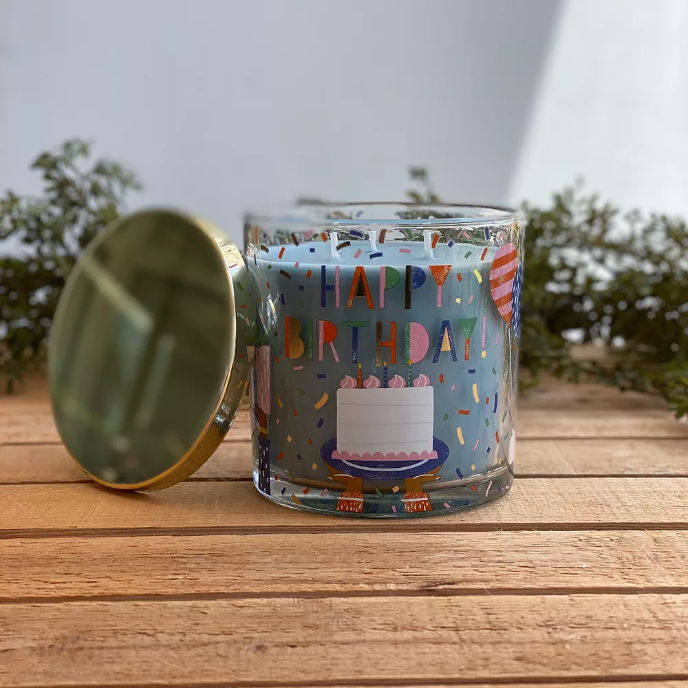 Sonoma Goods For Life® HAPPY BIRTHDAY Birthday Cake 13-oz. Candle Jar 4 Sonoma Goods For Life® HAPPY BIRTHDAY Birthday Cake 13-oz. Candle Jar - Image 2