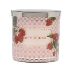 Sonoma Goods For Life® HEY SUGAR Vanilla Strawberry Swirl 13-oz. Candle Jar