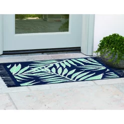 Sonoma Goods For Life® Indoor/Outdoor Navy Palm Leaves Rug 10 Sonoma Goods For Life® Indoor/Outdoor Navy Palm Leaves Rug -Sonoma Goods For Life 5864811 ALT11