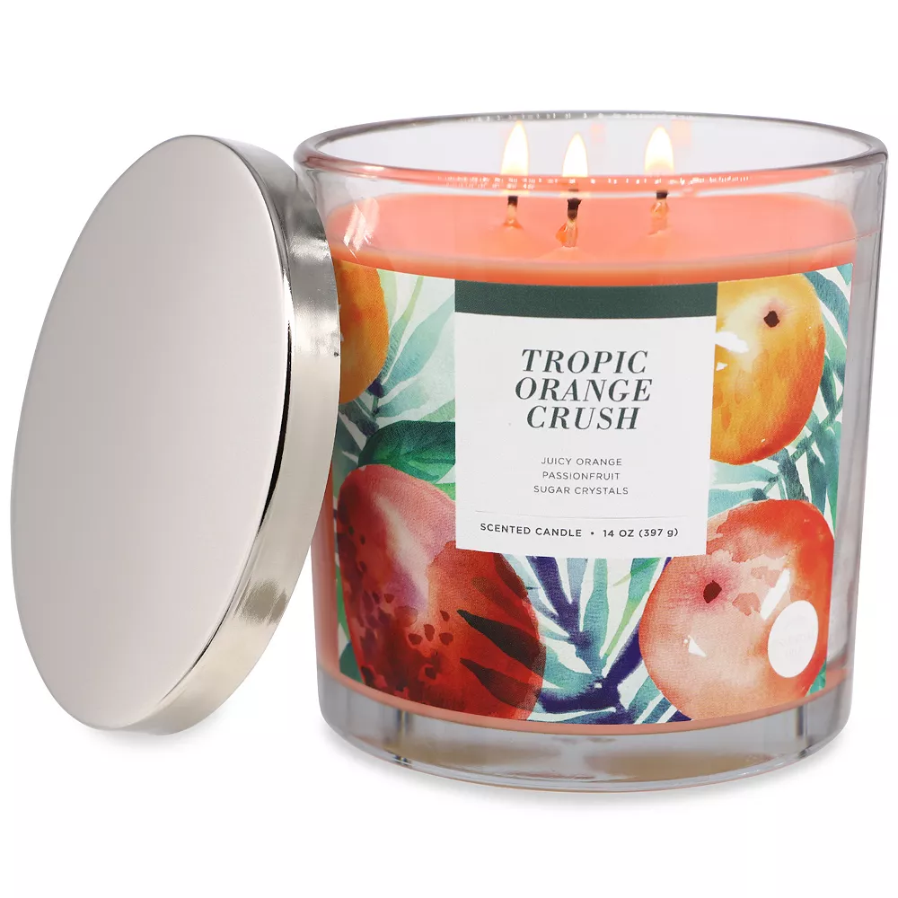 Sonoma Goods For Life® Tropic Orange Crush 14-oz. Candle Jar 3 Sonoma Goods For Life® Tropic Orange Crush 14-oz. Candle Jar