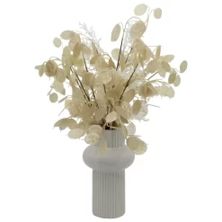 Sonoma Goods For LifeĀ® Artificial Lunaria Vase Floor Decor