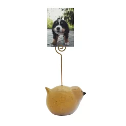 Sonoma Goods For Life® Yellow Ceramic Bird Photo Clip -Sonoma Goods For Life 5902882 ALT2