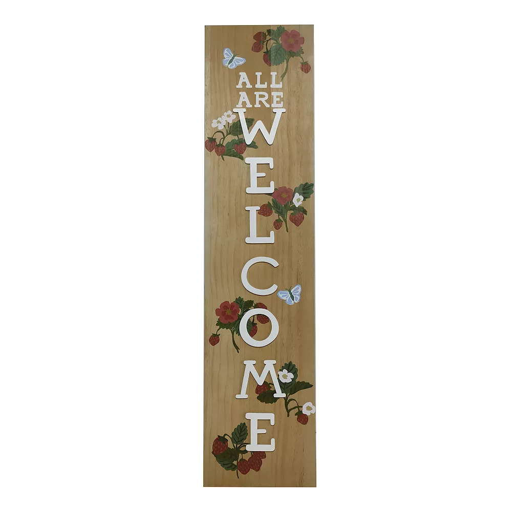 Sonoma Goods For Life® All Are Welcome Berries Porch Leaner Floor Decor 3 Sonoma Goods For Life® All Are Welcome Berries Porch Leaner Floor Decor
