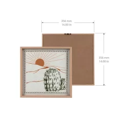 Sonoma Goods For Life® Framed Cactus Wall Art -Sonoma Goods For Life 5905297 ALT4