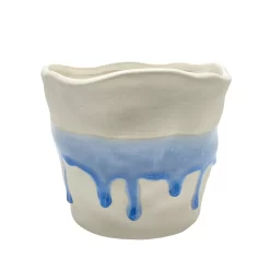 Sonoma Goods For Life® Outdoor Drip Glaze Stoneware Planter Garden Decor