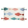 Sonoma Goods For Life® 14" X 22" Fish Fringe Pillow