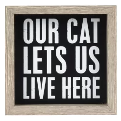 Sonoma Goods For Life® Inset Cat Caption Box