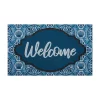 Sonoma Goods For Life® BLUE WELCOME MEDALLION DOORMAT -Sonoma Goods For Life 5984305