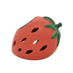 Sonoma Goods For Life® Ceramic Strawberry Solar LED Lantern -Sonoma Goods For Life 5991419 ALT2