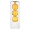 Sonoma Goods For Life® Outdoor 8.5''H Yellow Cylinder Glass Propagation Vase
