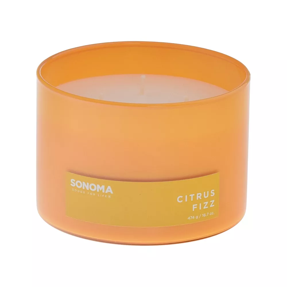Sonoma Goods For Life® Sugared Quinze & Yuzu 13-oz. Candle Jar 3 Sonoma Goods For Life® Sugared Quinze & Yuzu 13-oz. Candle Jar