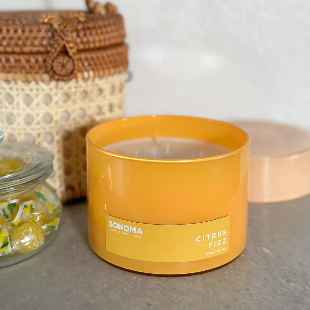 Sonoma Goods For Life® Sugared Quinze & Yuzu 13-oz. Candle Jar 4 Sonoma Goods For Life® Sugared Quinze & Yuzu 13-oz. Candle Jar - Image 2