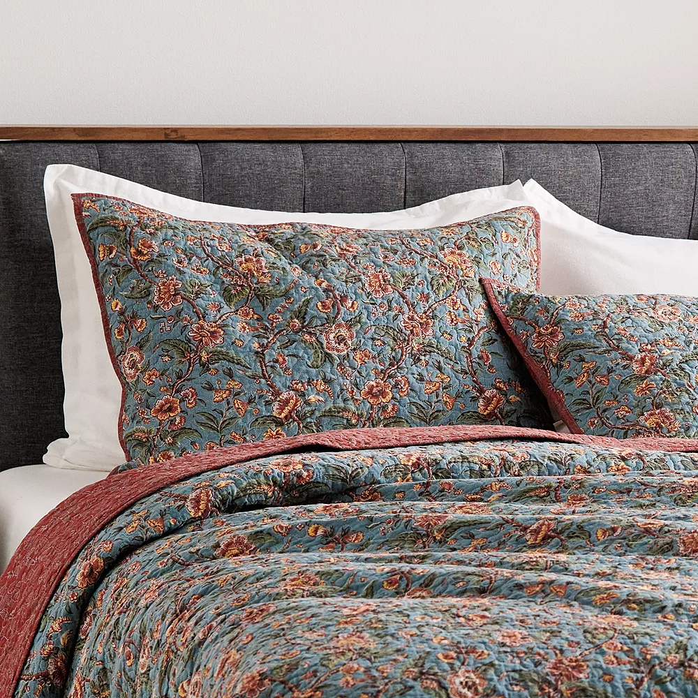 Sonoma Goods For Life® Heritage Reversible Cotton Quilt Or Sham 4 Sonoma Goods For Life® Heritage Reversible Cotton Quilt Or Sham - Image 2