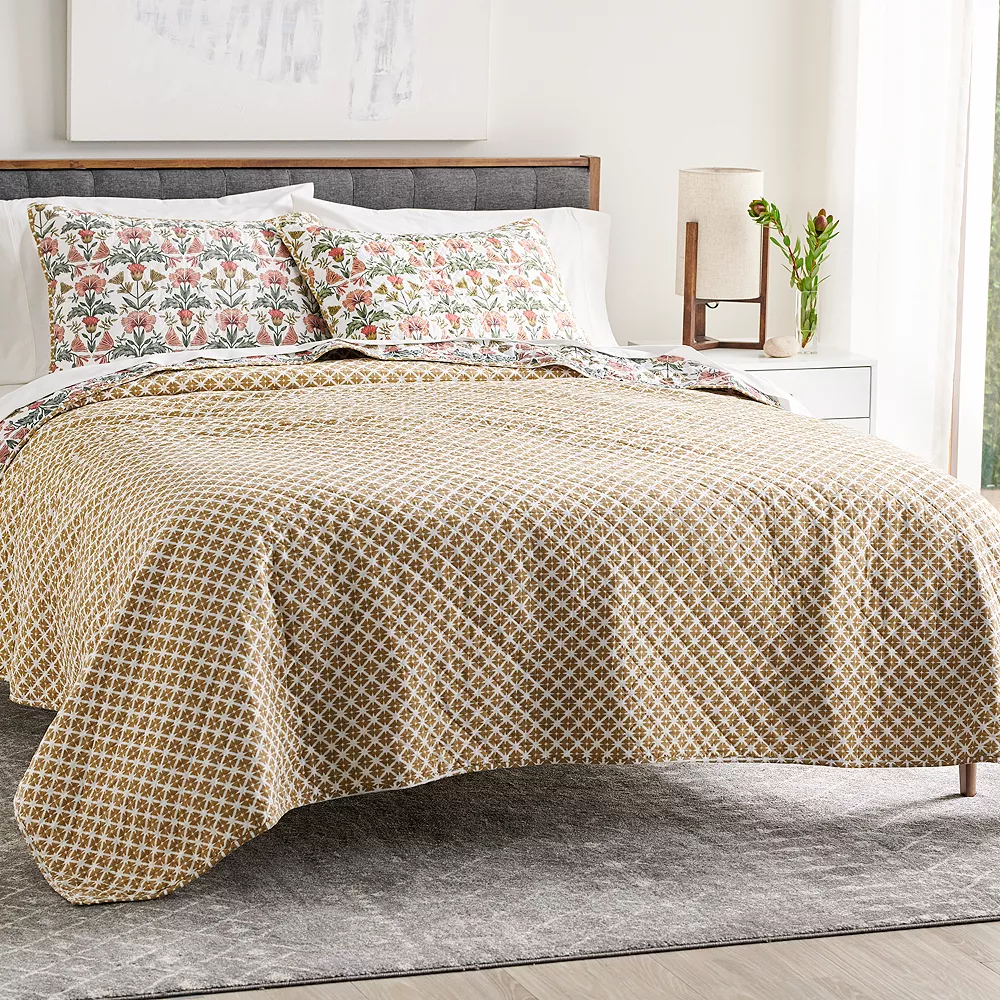 Sonoma Goods For Life® Heritage Folklore Floral Printed Quilt Or Sham 4 Sonoma Goods For Life® Heritage Folklore Floral Printed Quilt Or Sham - Image 2